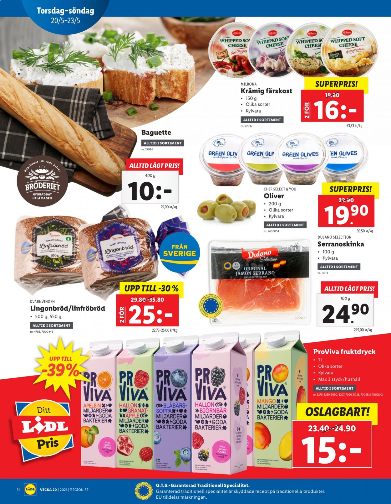 Lidl reklamblad - 17/5 2021 - 23/5 2021. Sida 34