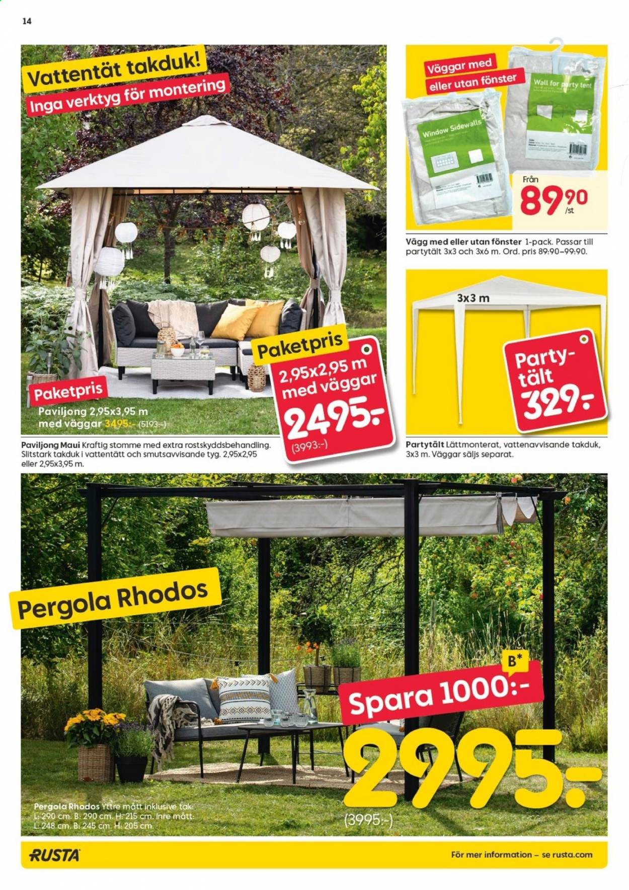 Rusta reklamblad - 10/5 2021 - 18/5 2021. Sida 14