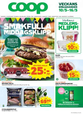 Coop reklamblad - 10/5 2021 - 16/5 2021.