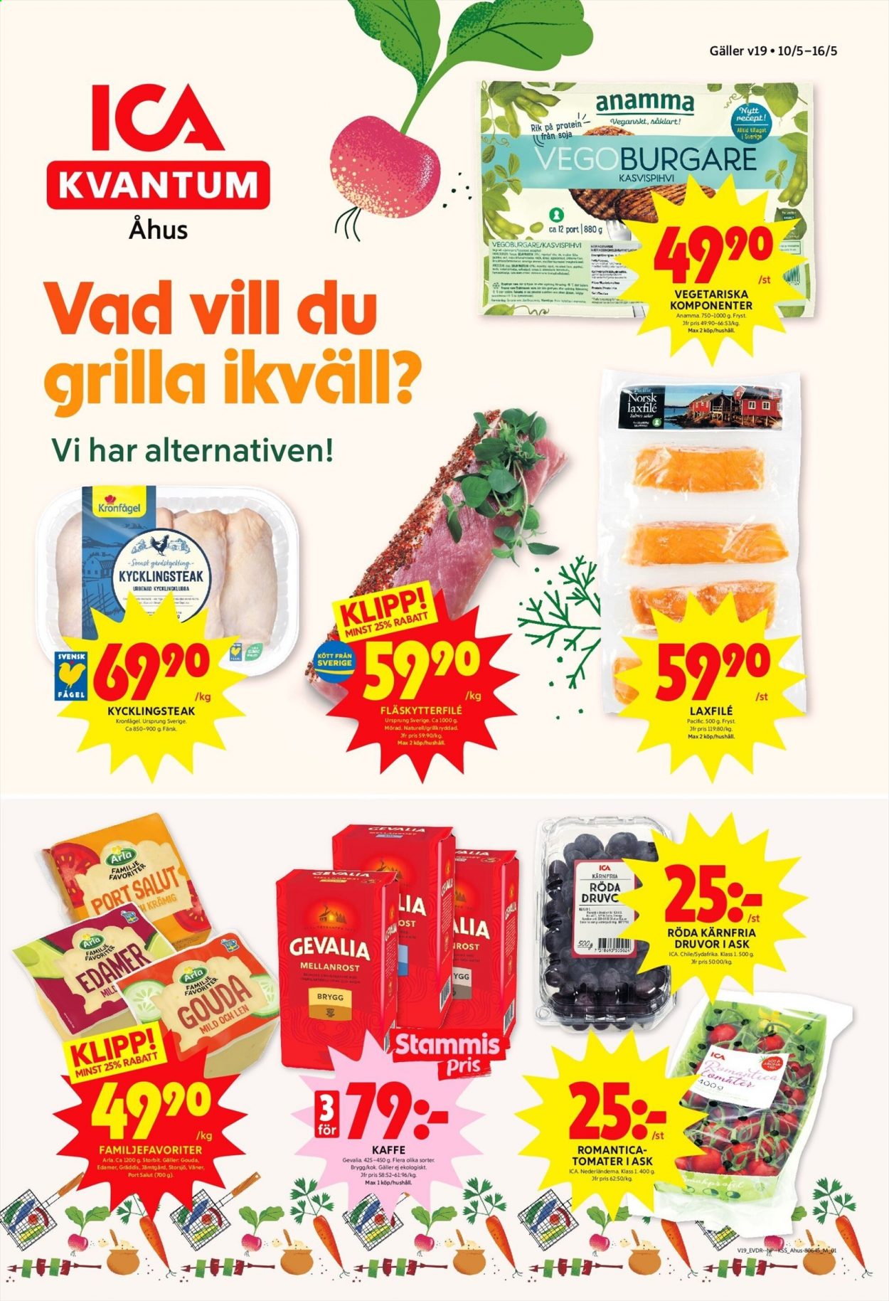 ICA reklamblad - 10/5 2021 - 16/5 2021. Sida 1
