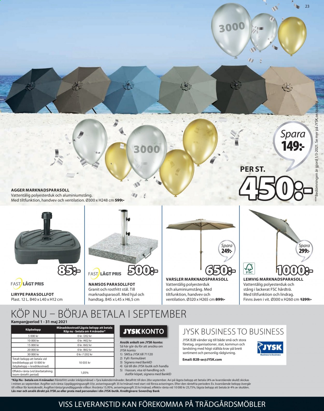 JYSK reklamblad - 16/5 2021 - 29/5 2021. Sida 23