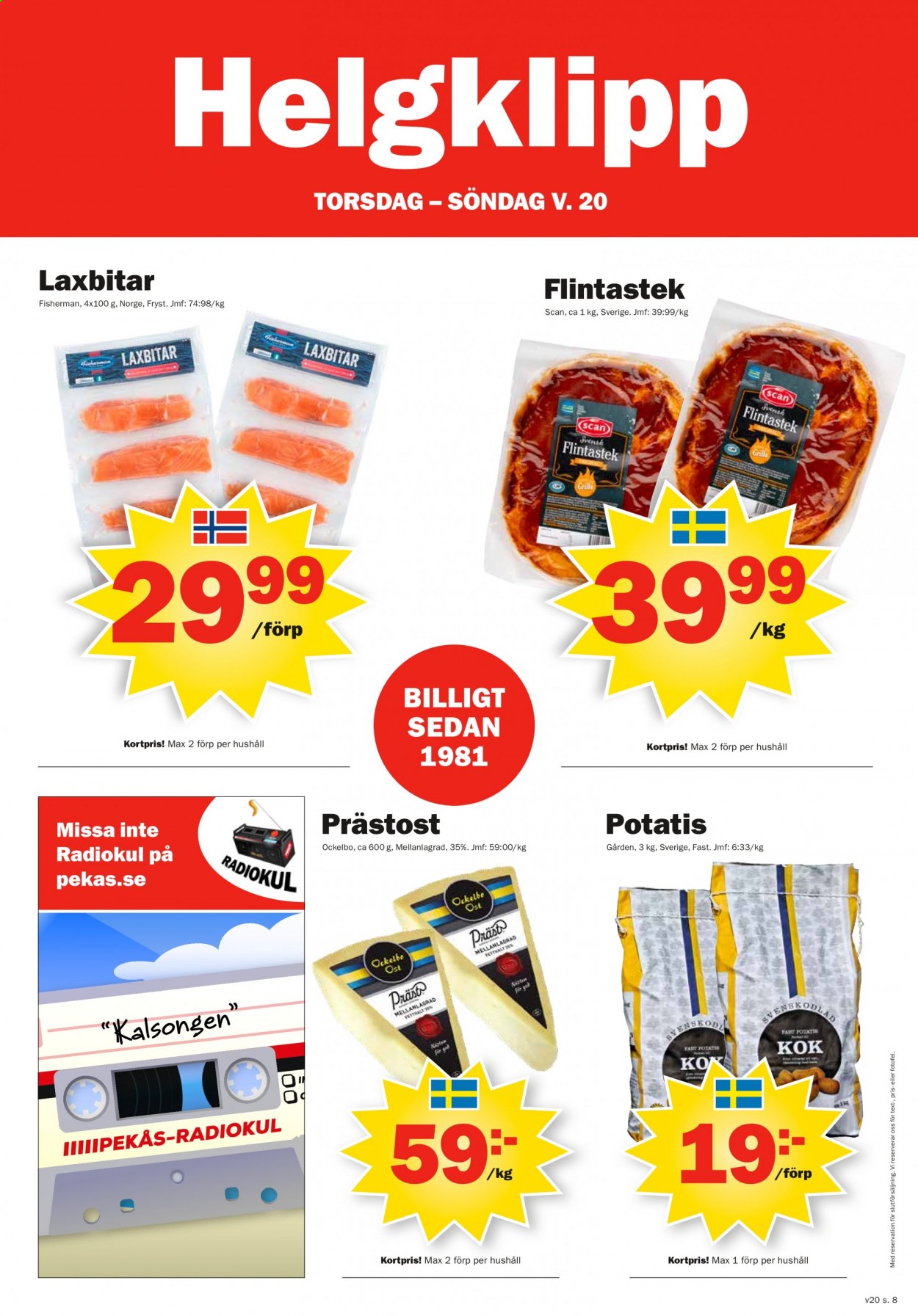 Pekås reklamblad - 17/5 2021 - 23/5 2021. Sida 8