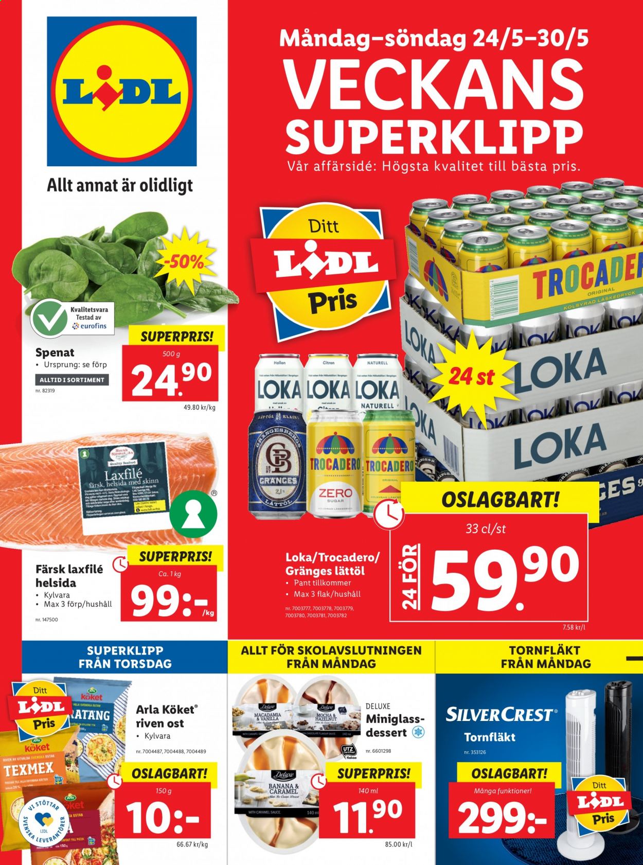 Lidl reklamblad - 24/5 2021 - 30/5 2021. Sida 1