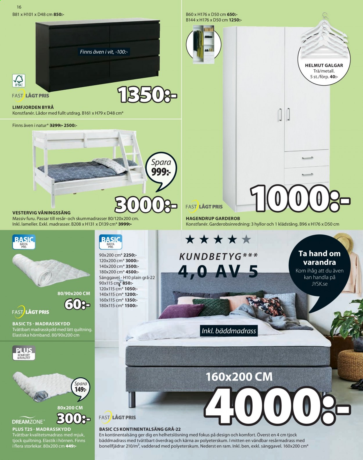 JYSK reklamblad - 23/5 2021 - 5/6 2021. Sida 16