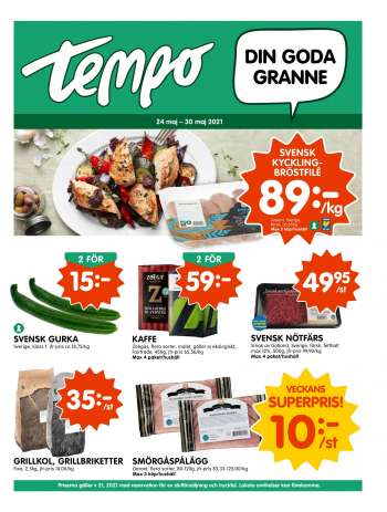 Tempo reklamblad - 24/5 2021 - 30/5 2021.