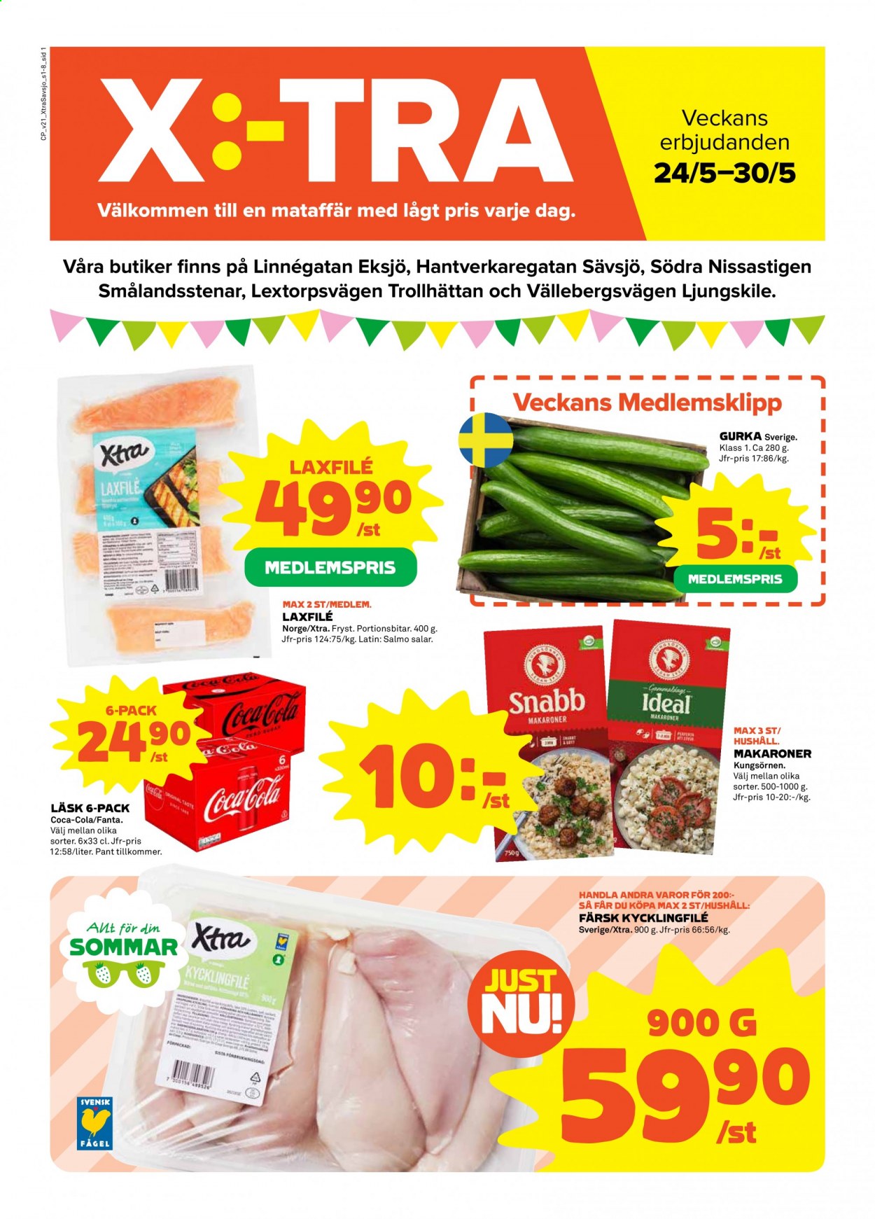 Coop reklamblad - 24/5 2021 - 30/5 2021. Sida 1