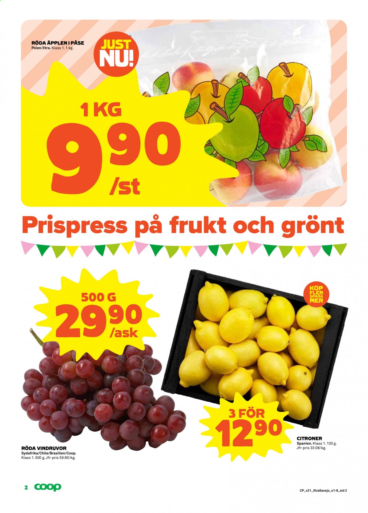 Coop reklamblad - 24/5 2021 - 30/5 2021. Sida 2