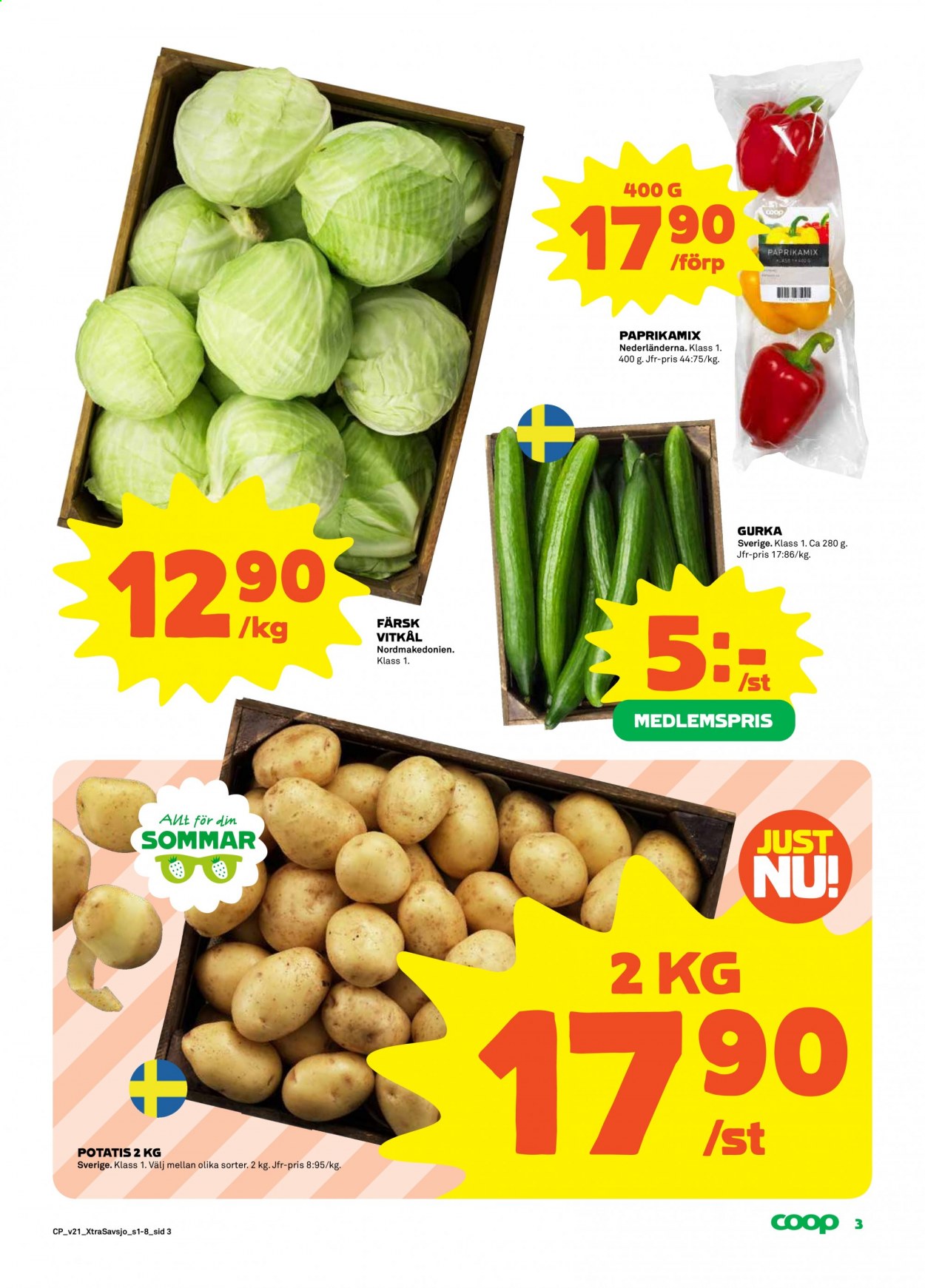 Coop reklamblad - 24/5 2021 - 30/5 2021. Sida 3