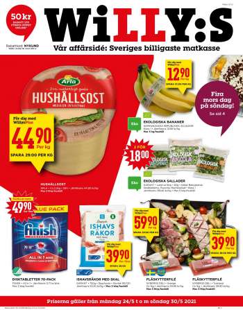 Willys reklamblad - 24/5 2021 - 30/5 2021.
