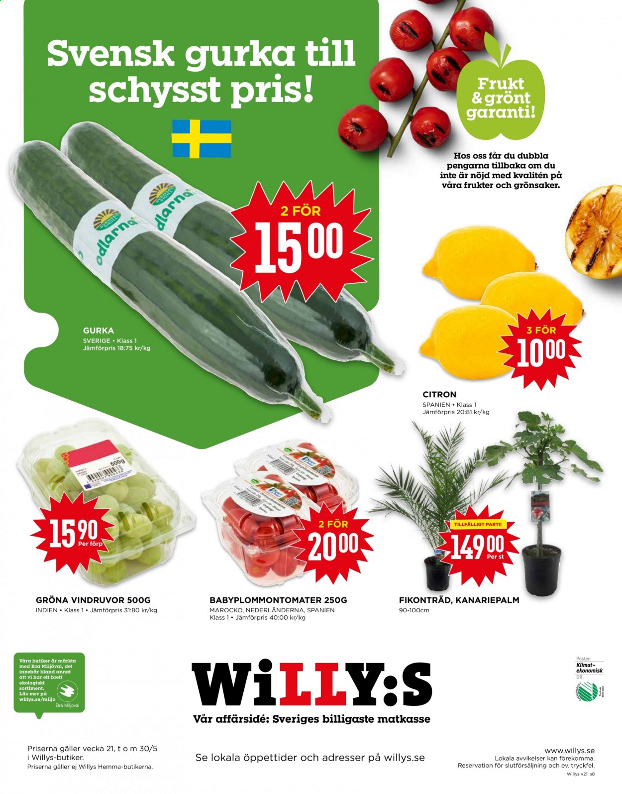 Willys reklamblad - 24/5 2021 - 30/5 2021. Sida 8