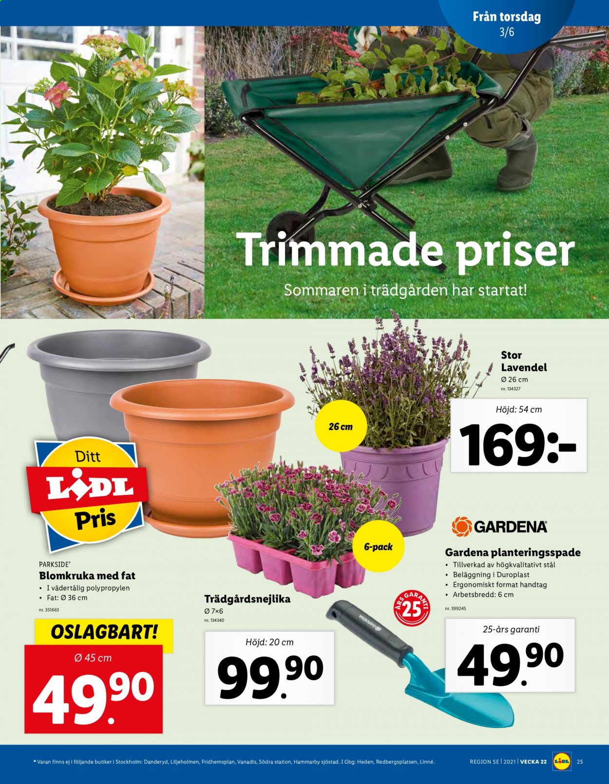 Lidl reklamblad - 31/5 2021 - 6/6 2021. Sida 25