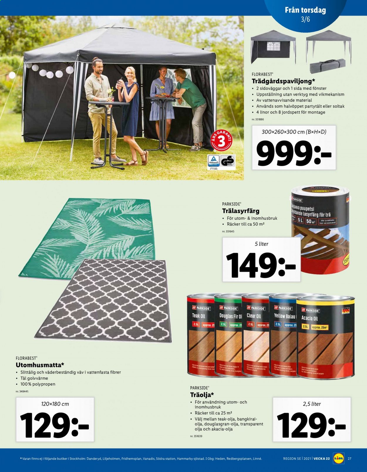Lidl reklamblad - 31/5 2021 - 6/6 2021. Sida 27