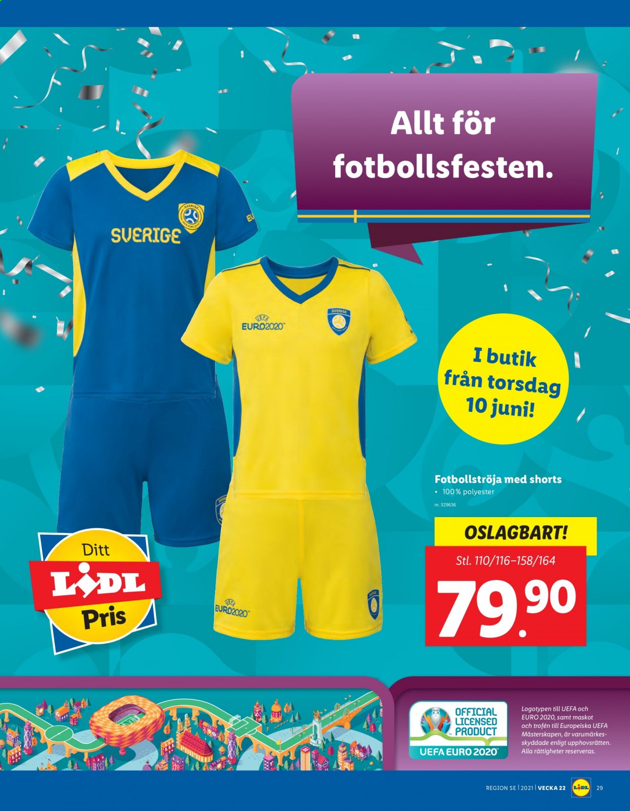 Lidl reklamblad - 31/5 2021 - 6/6 2021. Sida 29