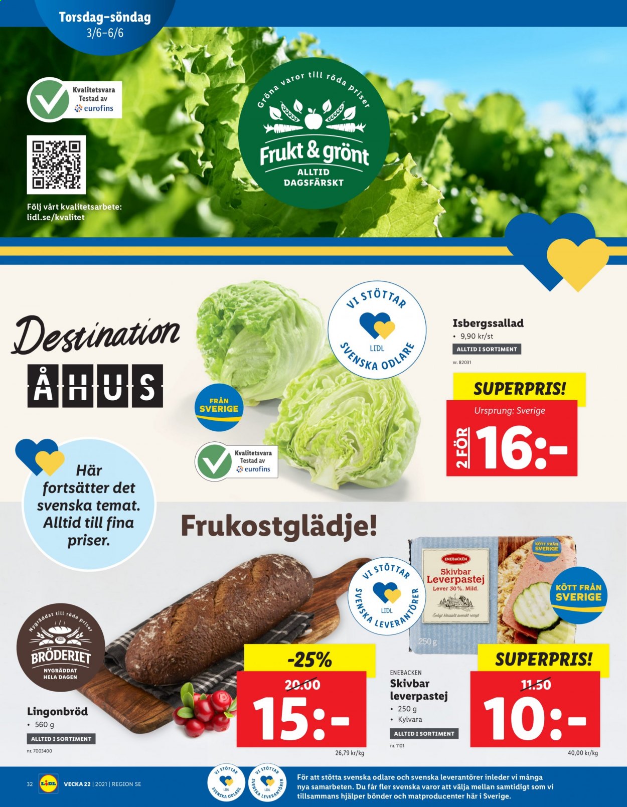Lidl reklamblad - 31/5 2021 - 6/6 2021. Sida 32