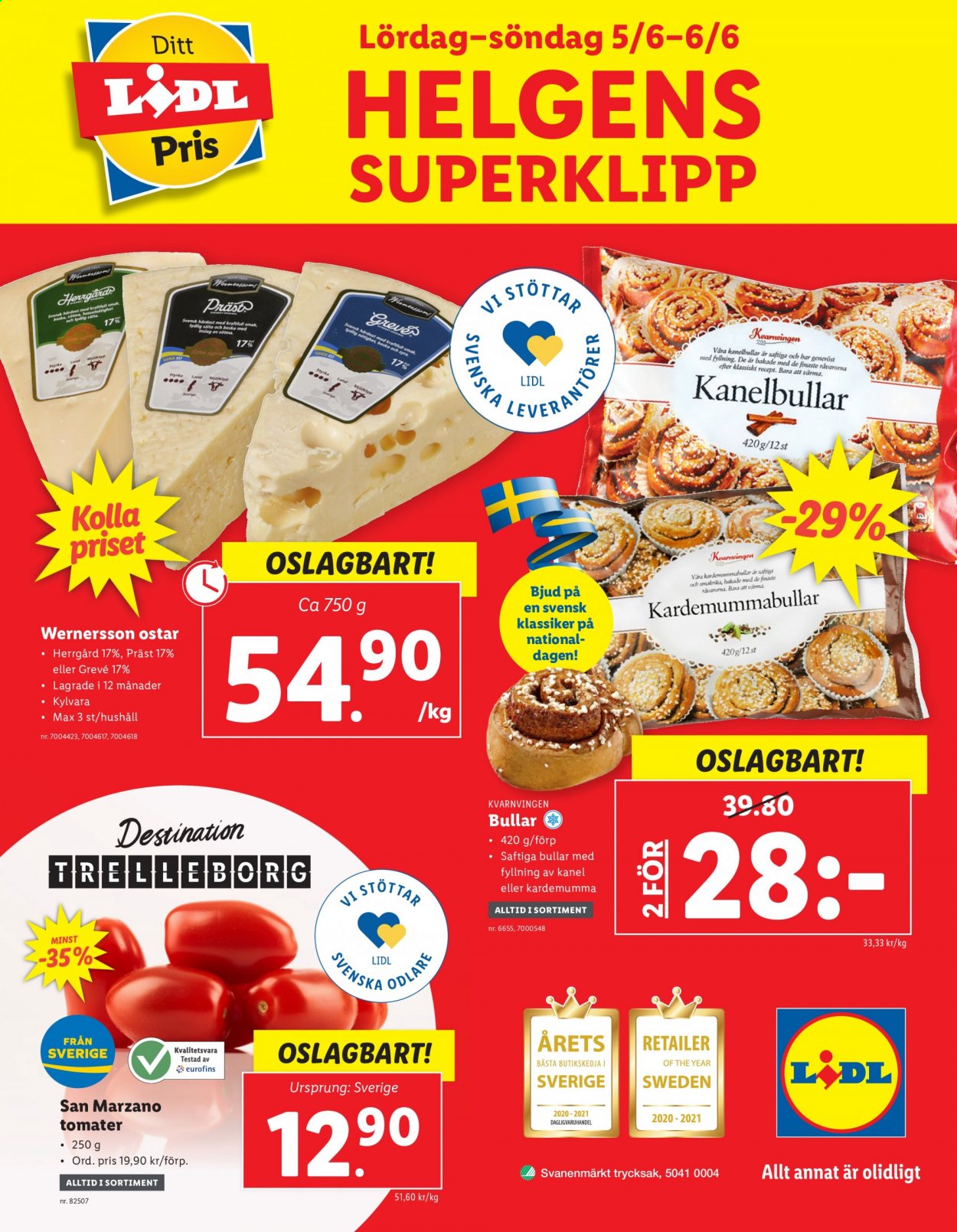 Lidl reklamblad - 31/5 2021 - 6/6 2021. Sida 36