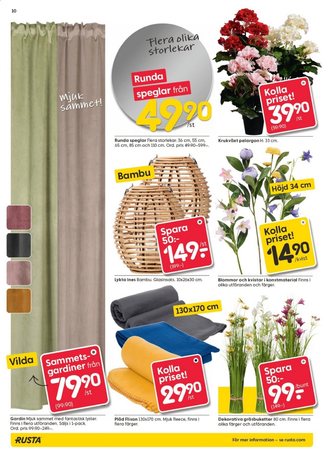 Rusta reklamblad - 24/5 2021 - 26/5 2021. Sida 10