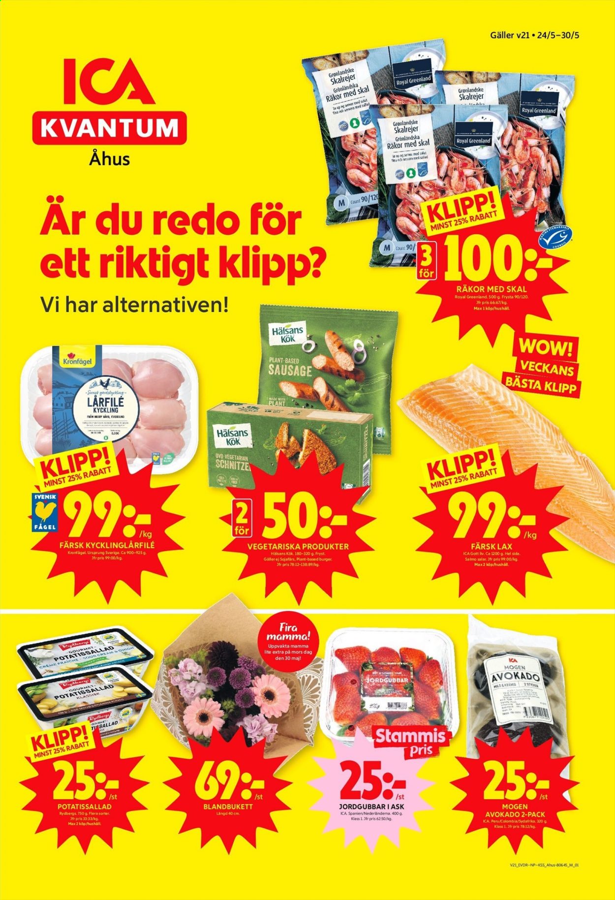 ICA reklamblad - 24/5 2021 - 30/5 2021. Sida 1
