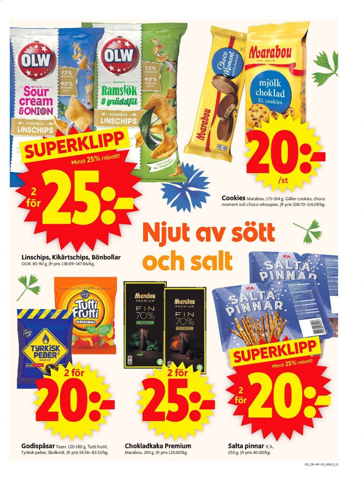 ICA reklamblad - 24/5 2021 - 30/5 2021. Sida 13