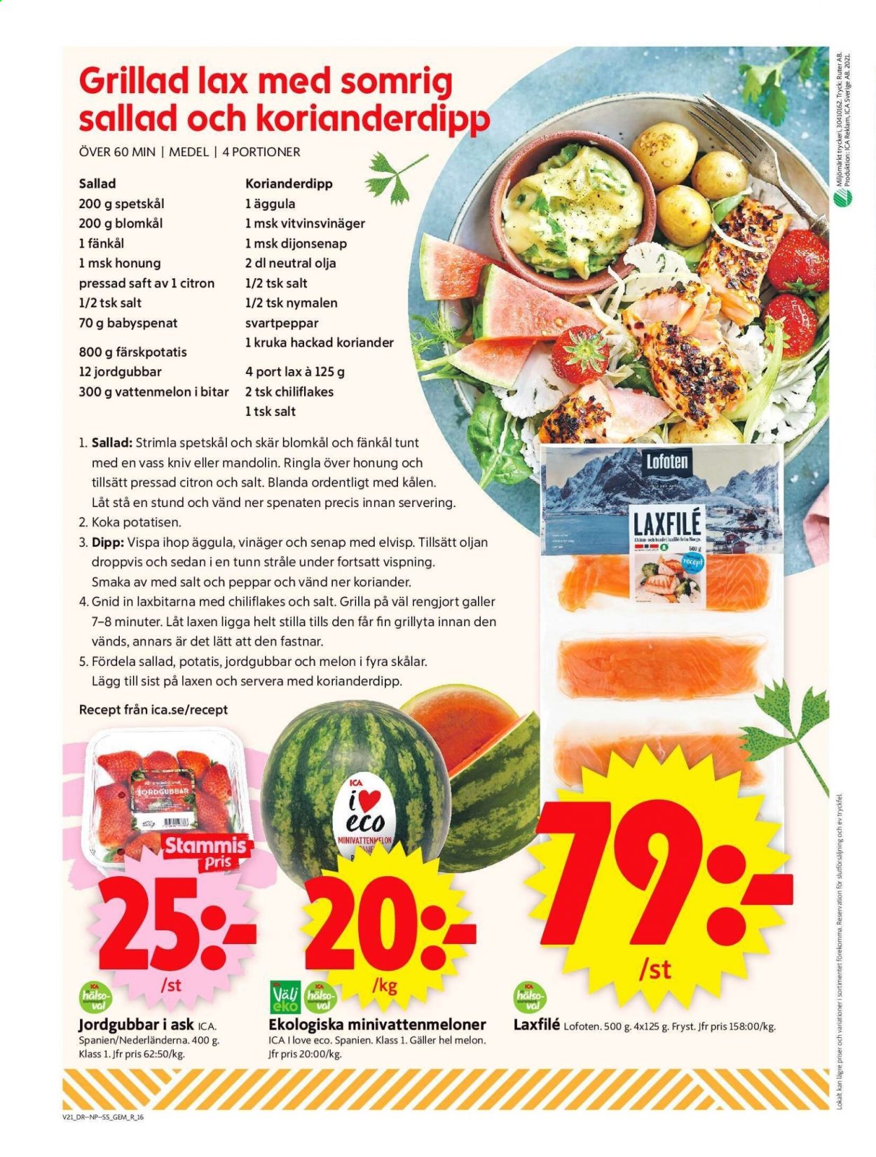 ICA reklamblad - 24/5 2021 - 30/5 2021. Sida 16