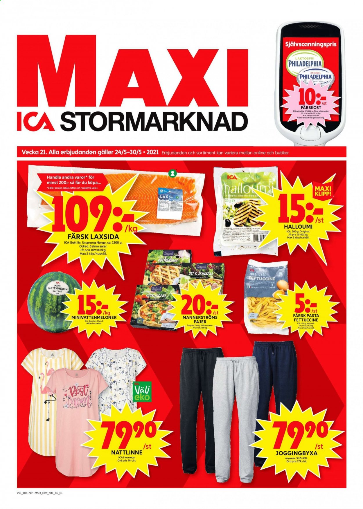 ICA reklamblad - 24/5 2021 - 30/5 2021. Sida 1