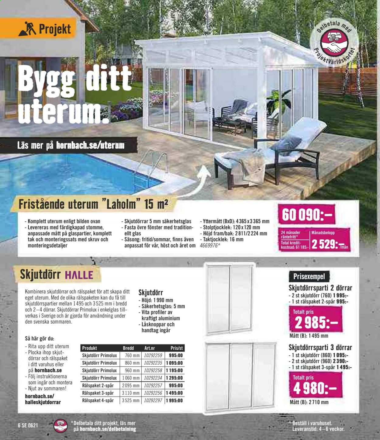 Hornbach reklamblad - 1/6 2021 - 30/6 2021. Sida 6