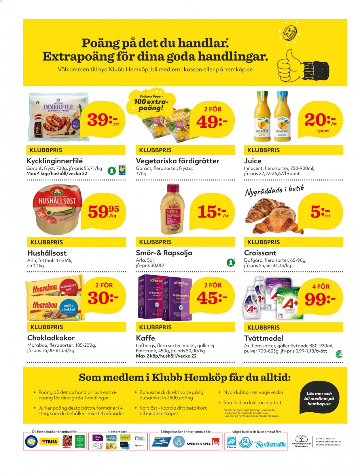 Hemköp reklamblad - 31/5 2021 - 6/6 2021. Sida 8