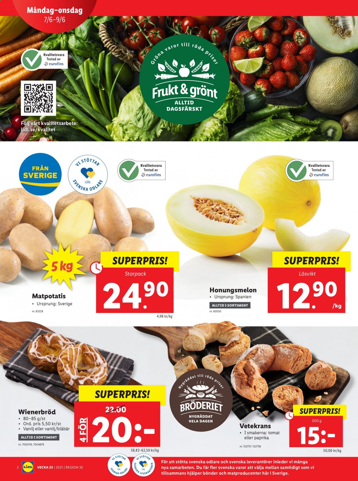 Lidl reklamblad - 7/6 2021 - 13/6 2021. Sida 2