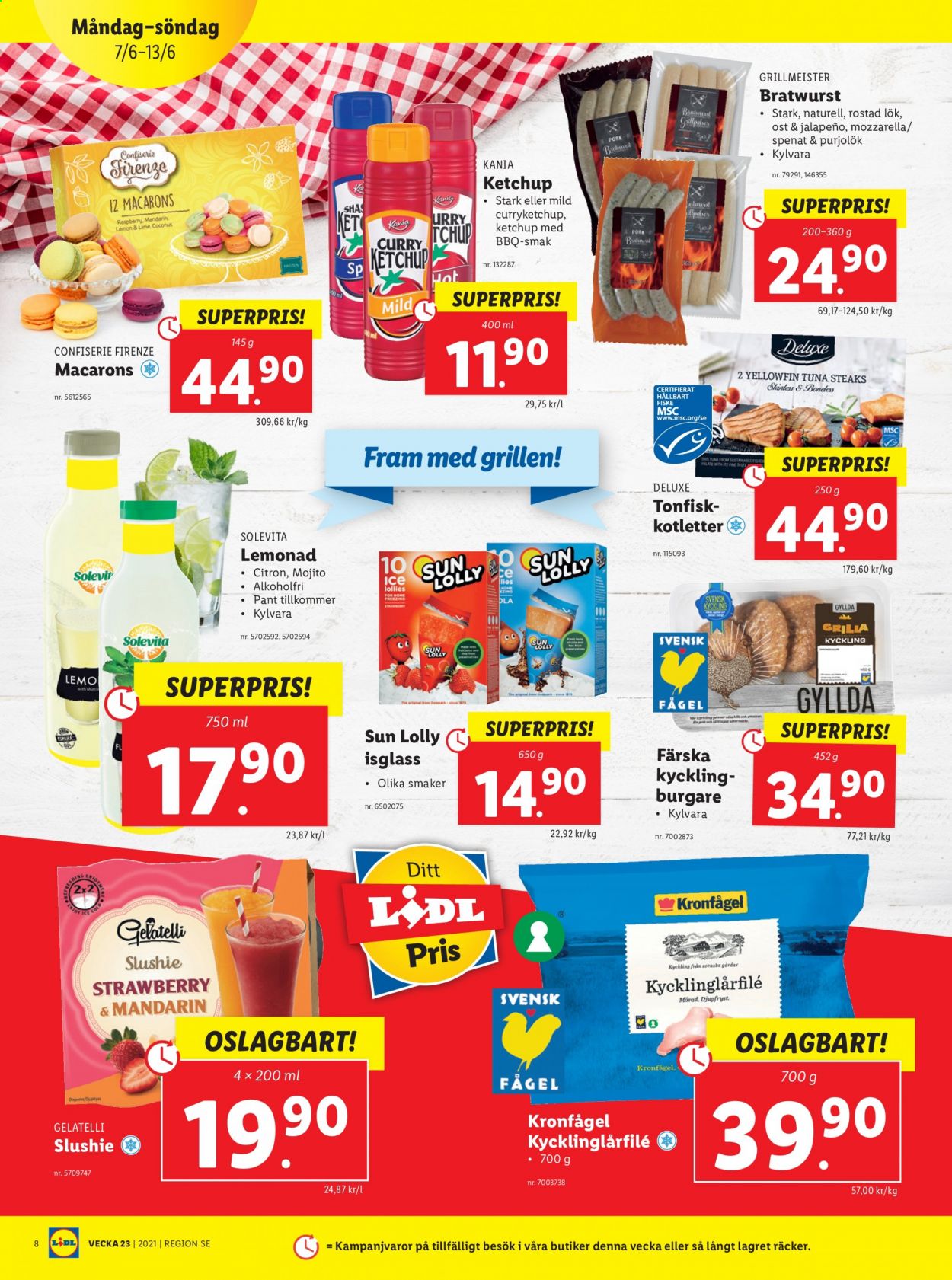 Lidl reklamblad - 7/6 2021 - 13/6 2021. Sida 8