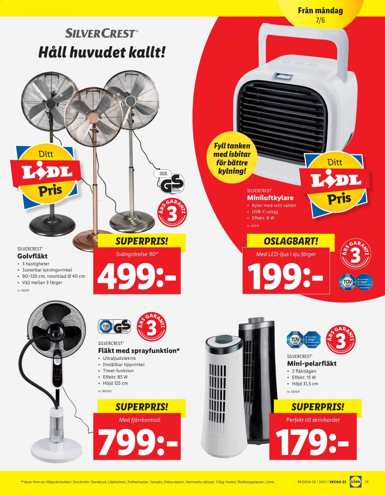 Lidl reklamblad - 7/6 2021 - 13/6 2021. Sida 19