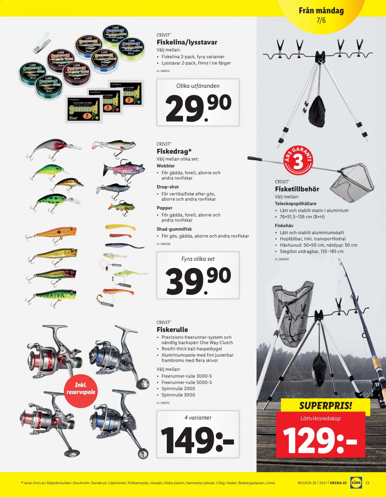 Lidl reklamblad - 7/6 2021 - 13/6 2021. Sida 23