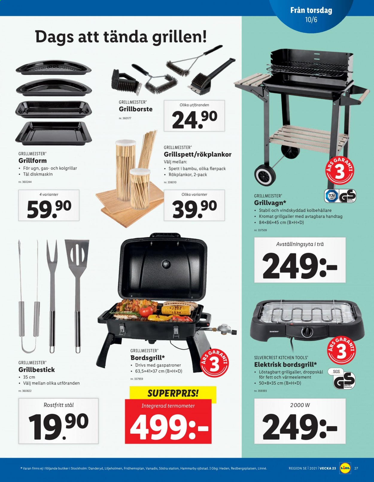 Lidl reklamblad - 7/6 2021 - 13/6 2021. Sida 27