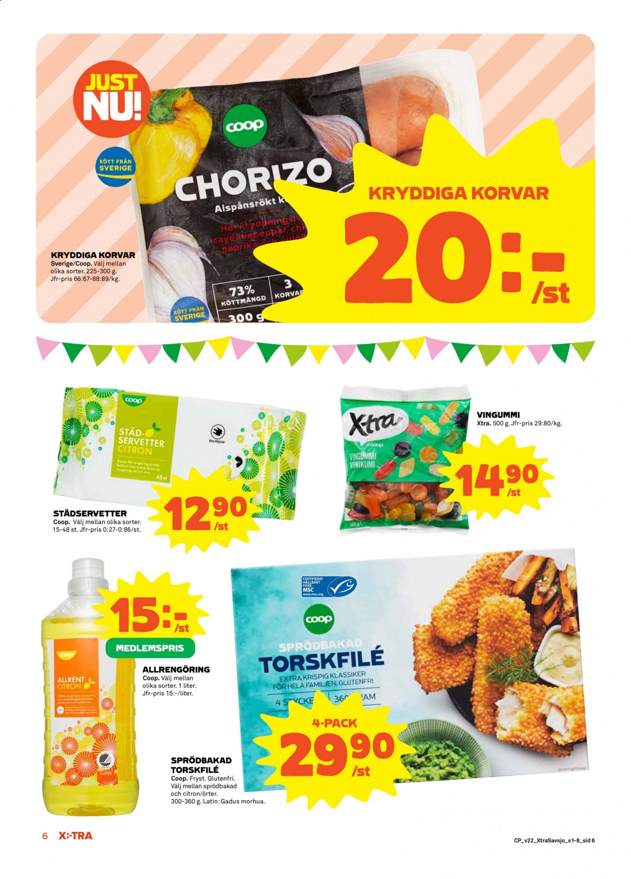 Coop reklamblad - 31/5 2021 - 6/6 2021. Sida 6