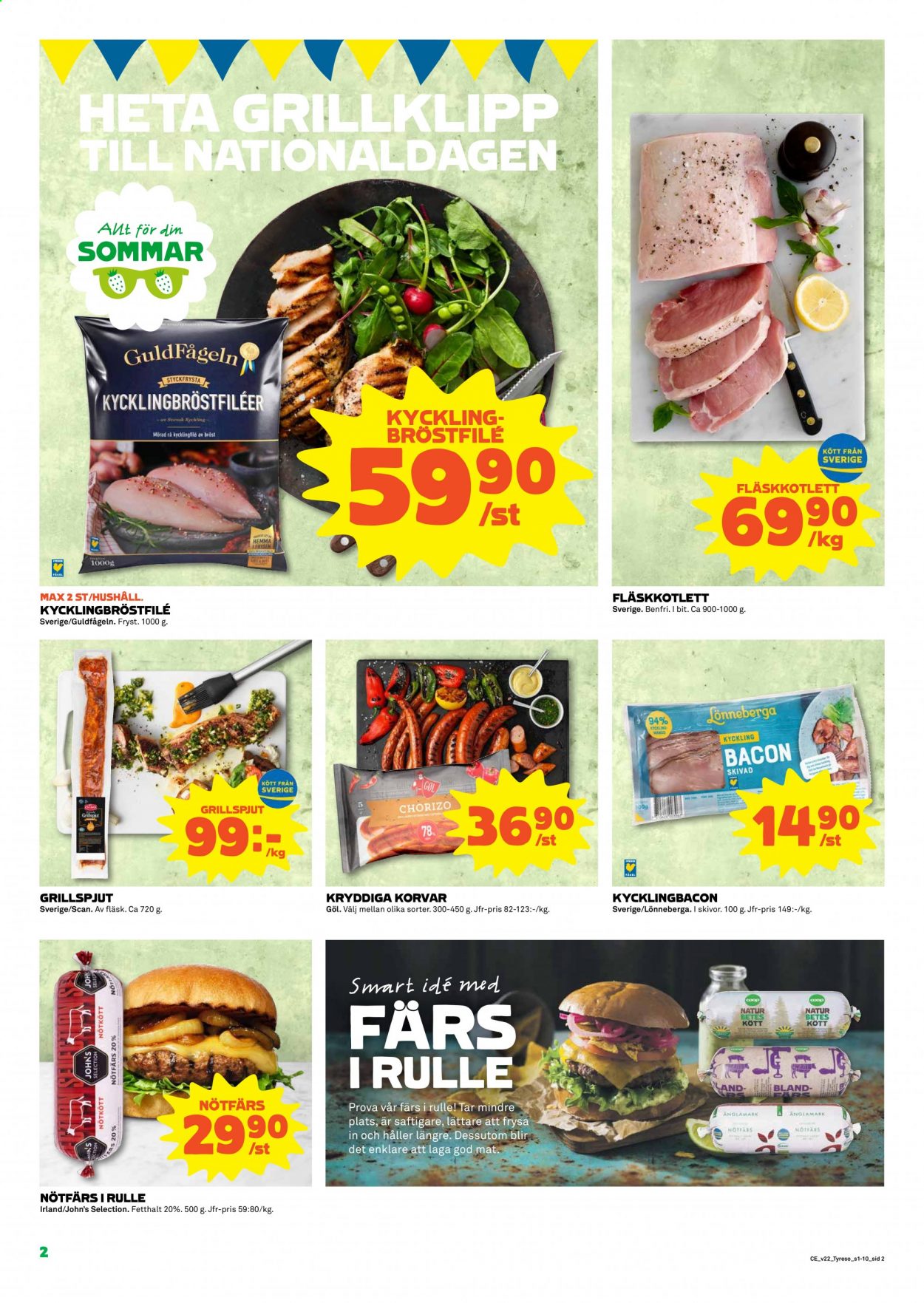 Coop reklamblad - 31/5 2021 - 6/6 2021. Sida 2
