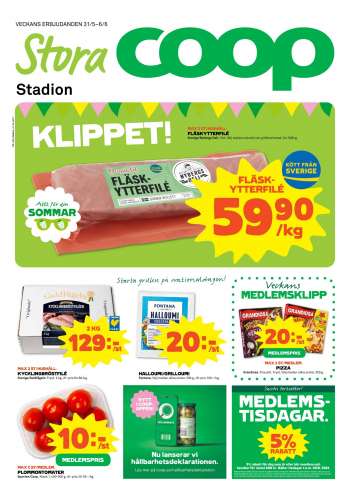 Coop reklamblad - 31/5 2021 - 6/6 2021.