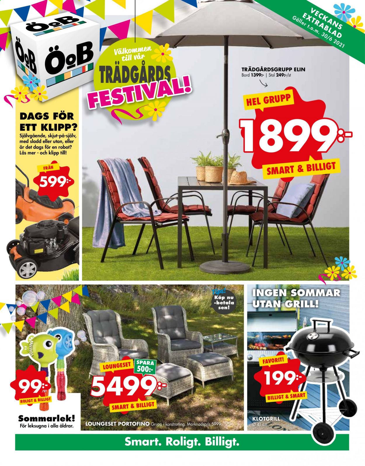 ÖoB reklamblad - 4/6 2021 - 30/6 2021. Sida 1