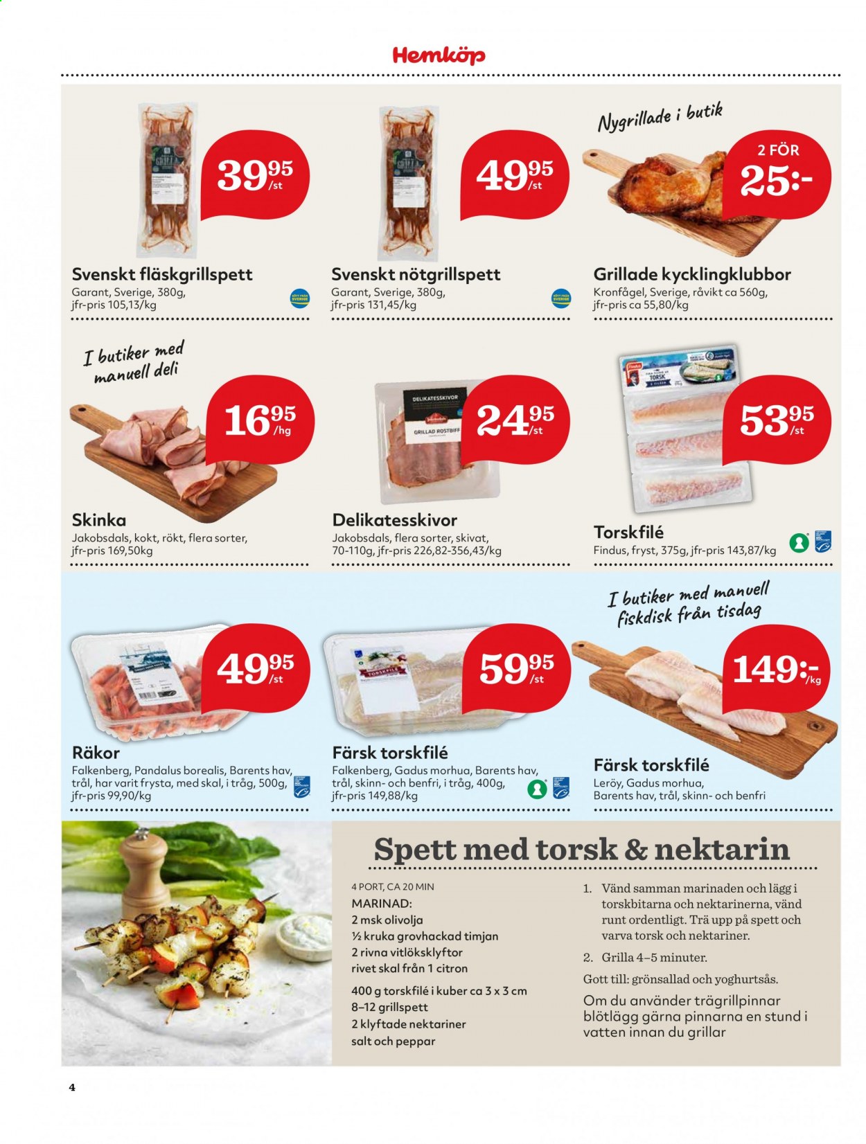 Hemköp reklamblad - 7/6 2021 - 13/6 2021. Sida 4