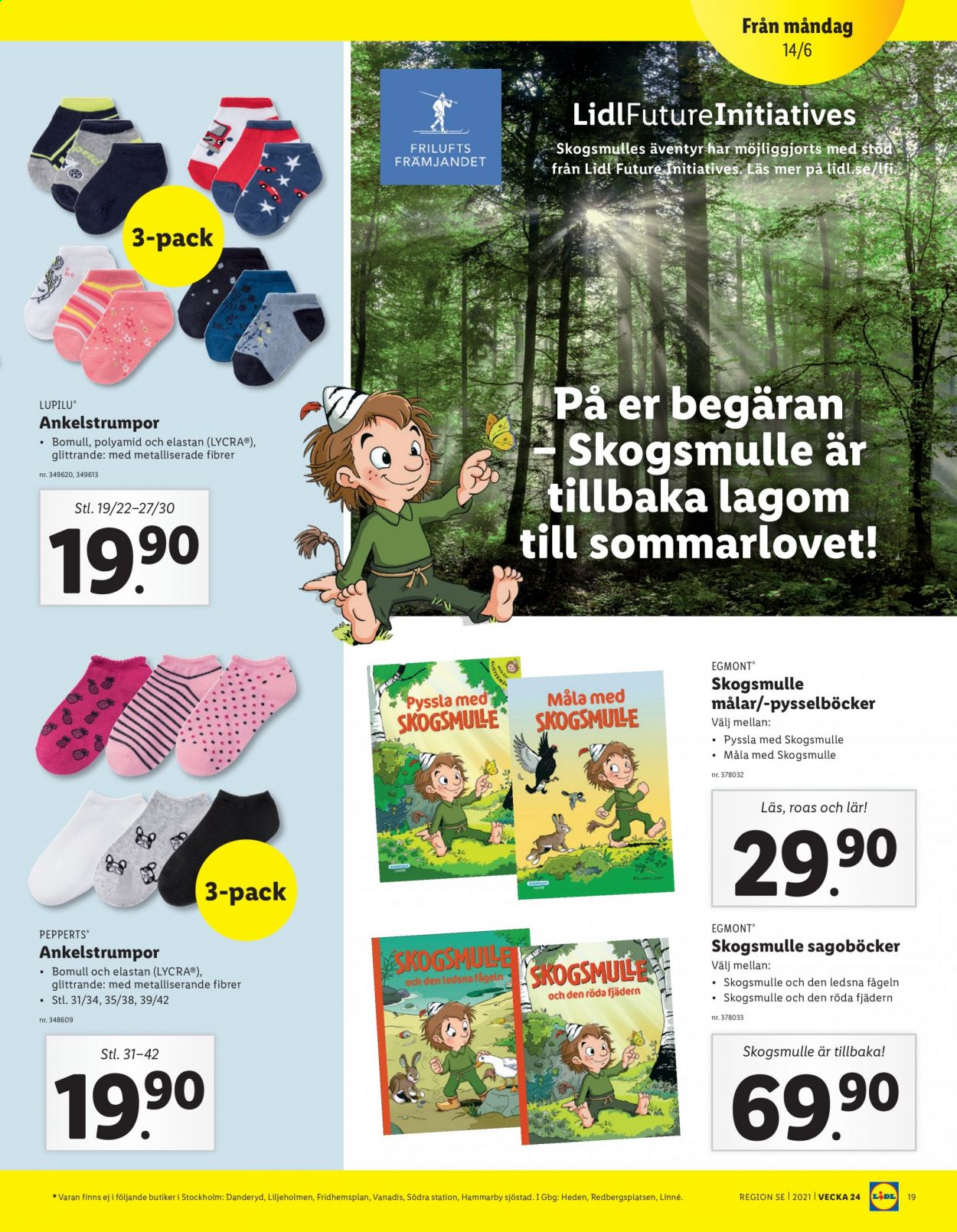 Lidl reklamblad - 14/6 2021 - 20/6 2021. Sida 19