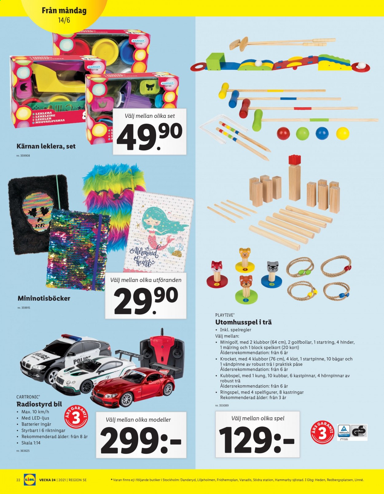 Lidl reklamblad - 14/6 2021 - 20/6 2021. Sida 22