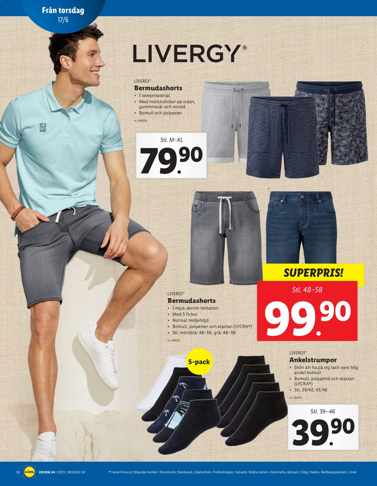 Lidl reklamblad - 14/6 2021 - 20/6 2021. Sida 30