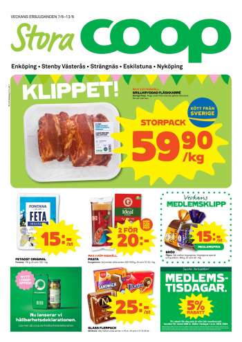 Coop reklamblad - 7/6 2021 - 13/6 2021.