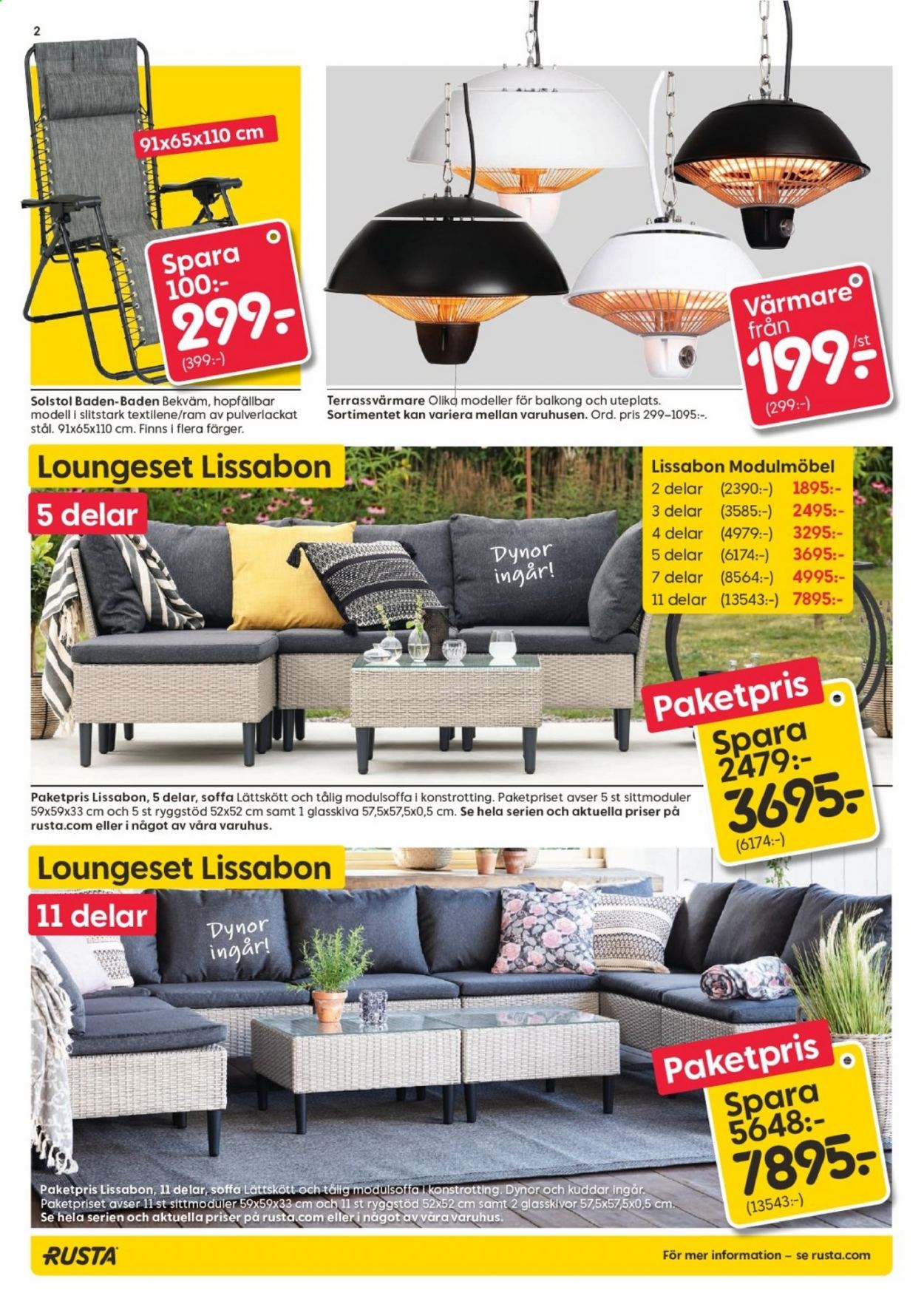 Rusta reklamblad - 9/6 2021 - 15/6 2021. Sida 2