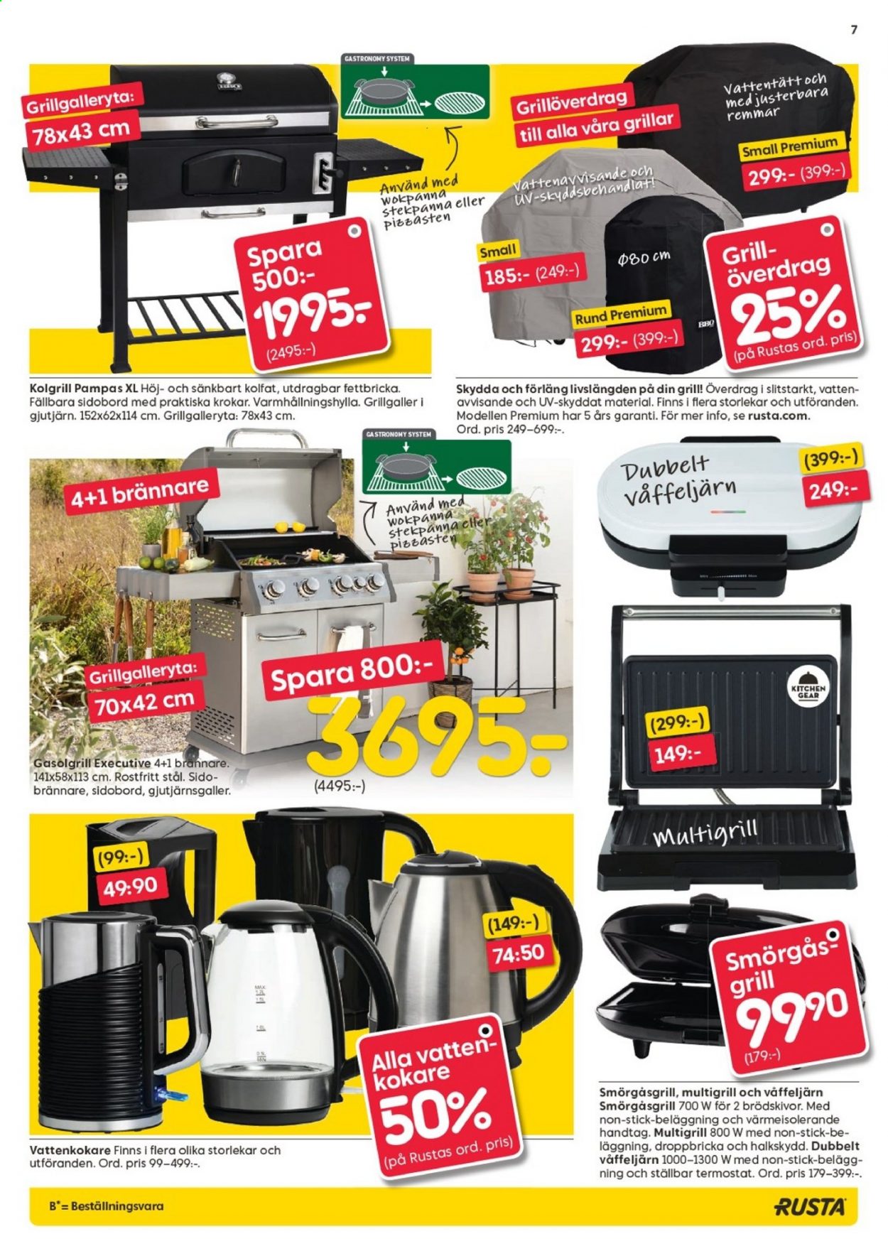 Rusta reklamblad - 9/6 2021 - 15/6 2021. Sida 7