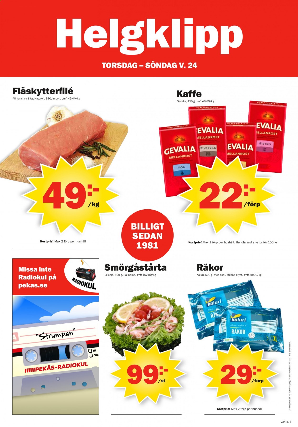 Pekås reklamblad - 14/6 2021 - 20/6 2021. Sida 8