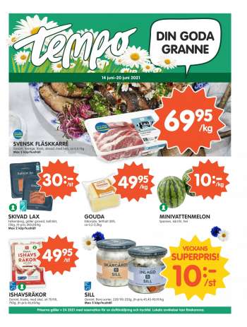 Tempo reklamblad - 14/6 2021 - 20/6 2021.