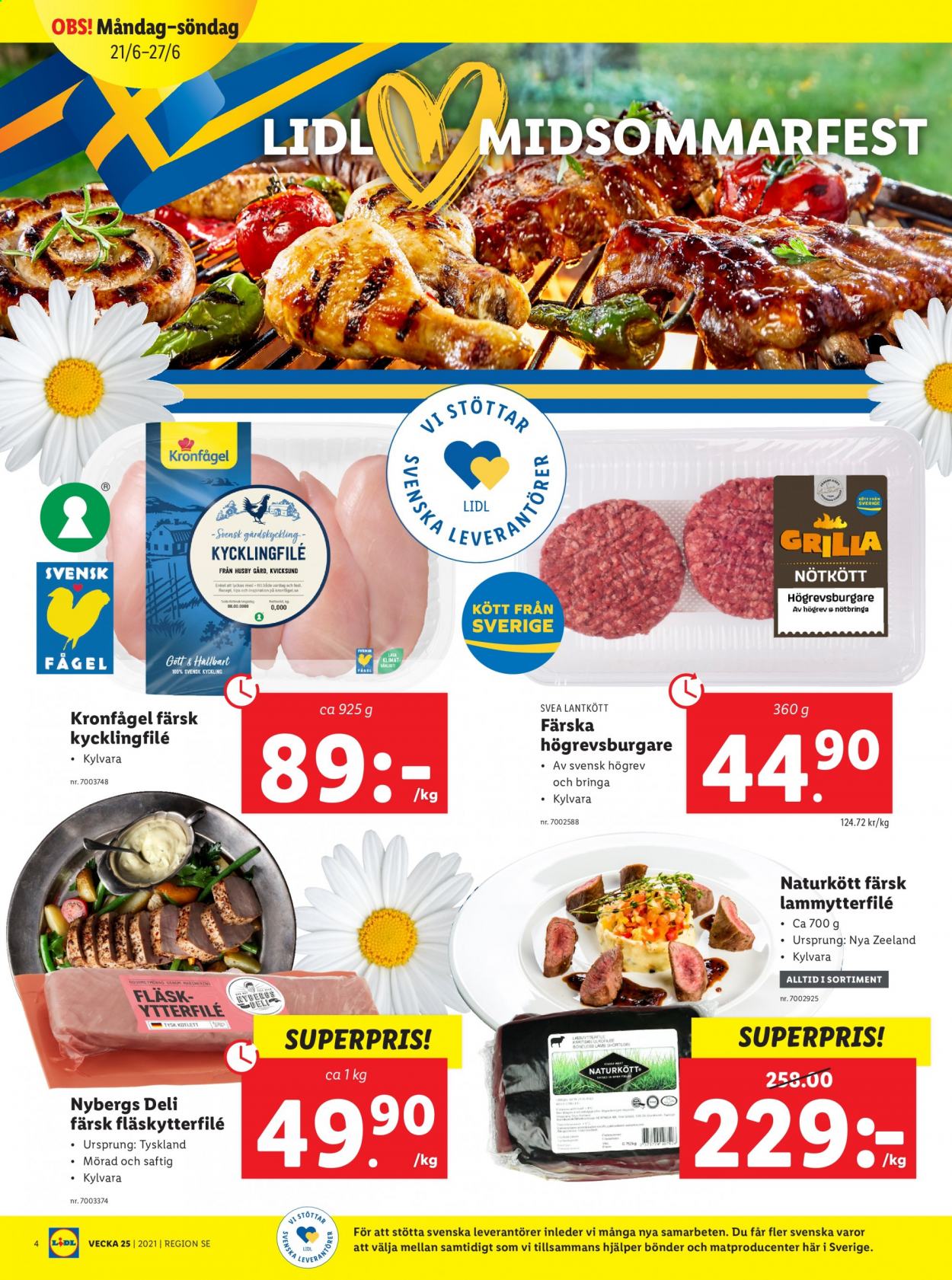 Lidl reklamblad - 21/6 2021 - 27/6 2021. Sida 4