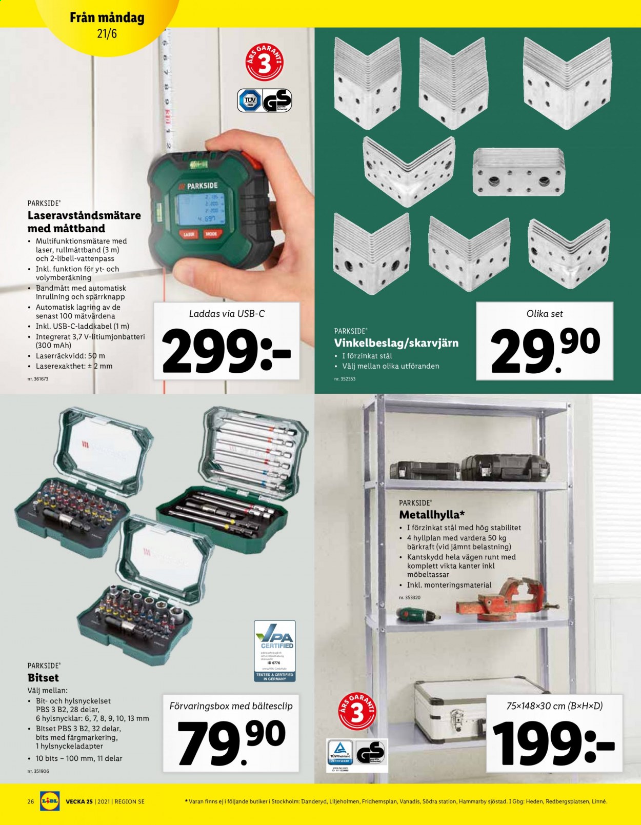 Lidl reklamblad - 21/6 2021 - 27/6 2021. Sida 26