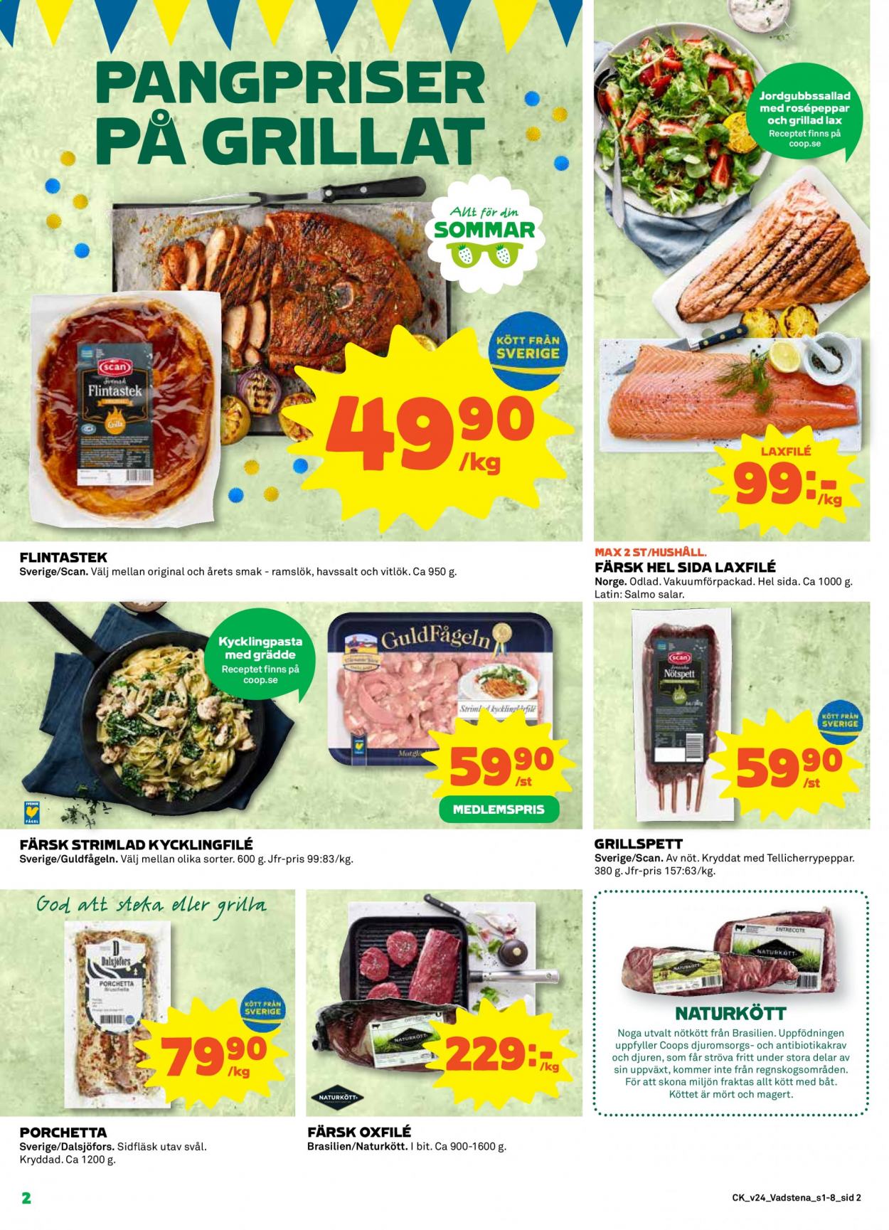 Coop reklamblad - 14/6 2021 - 20/6 2021. Sida 2