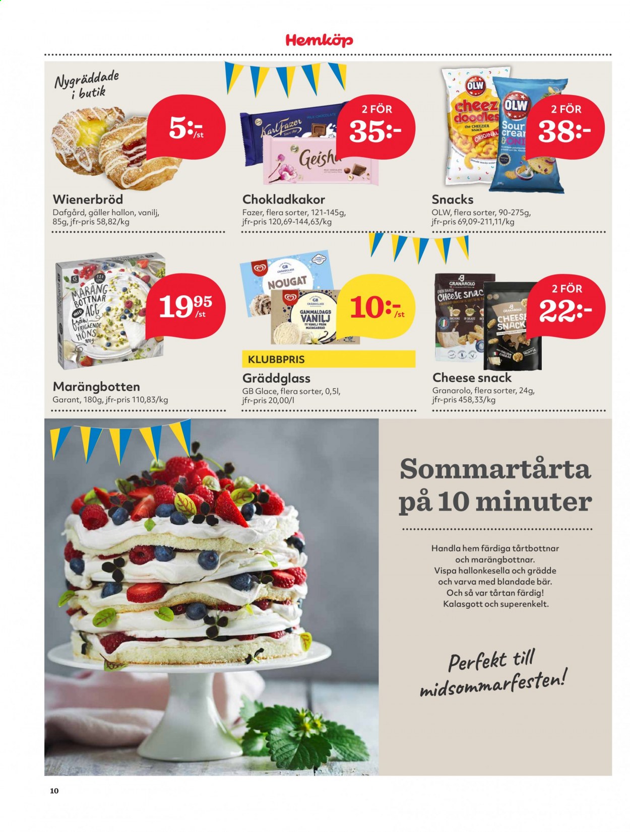 Hemköp reklamblad - 14/6 2021 - 20/6 2021. Sida 10