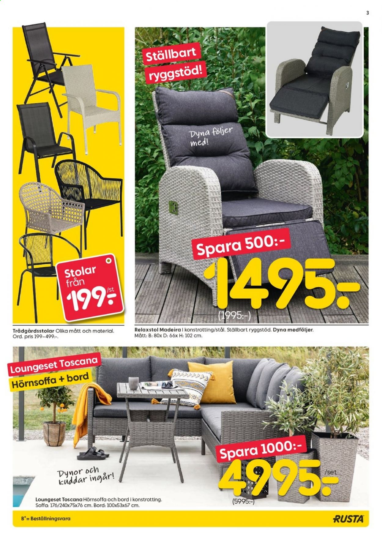 Rusta reklamblad - 16/6 2021 - 20/6 2021. Sida 3