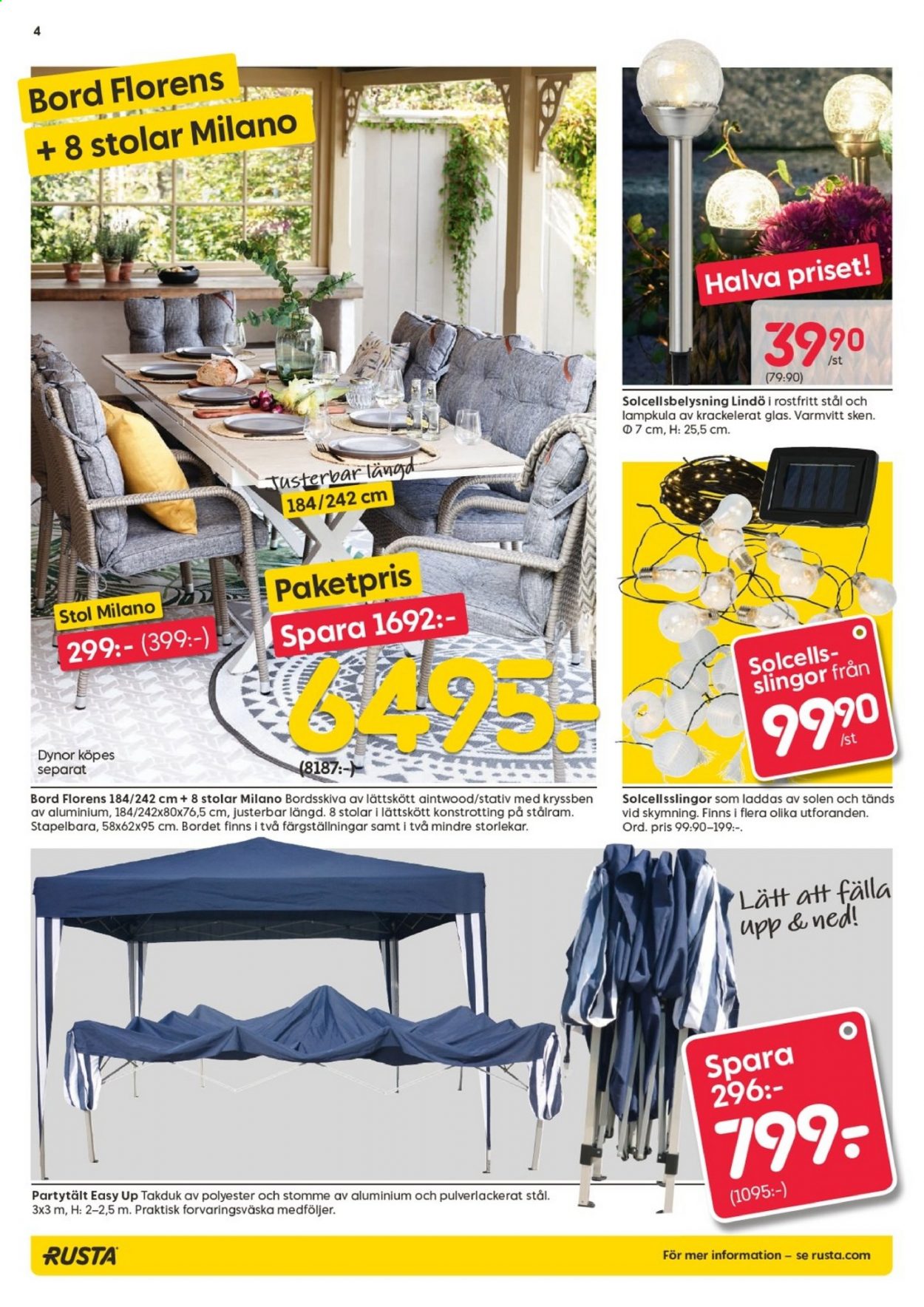 Rusta reklamblad - 16/6 2021 - 20/6 2021. Sida 4